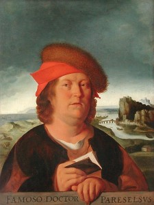 Portrait of Paracelsus by Quentin Matsys courtesy of Wikimedia Commons