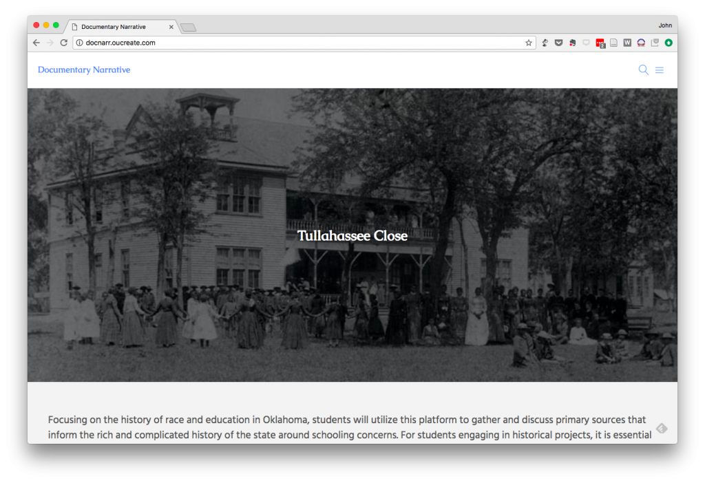 Documentary Narrative